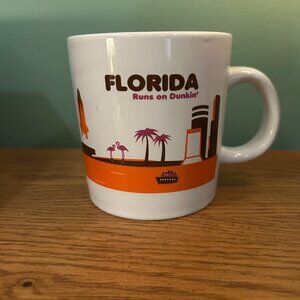 FLORIDA DUNKIN DONUTS MUG BRAND NEW NEVER USED